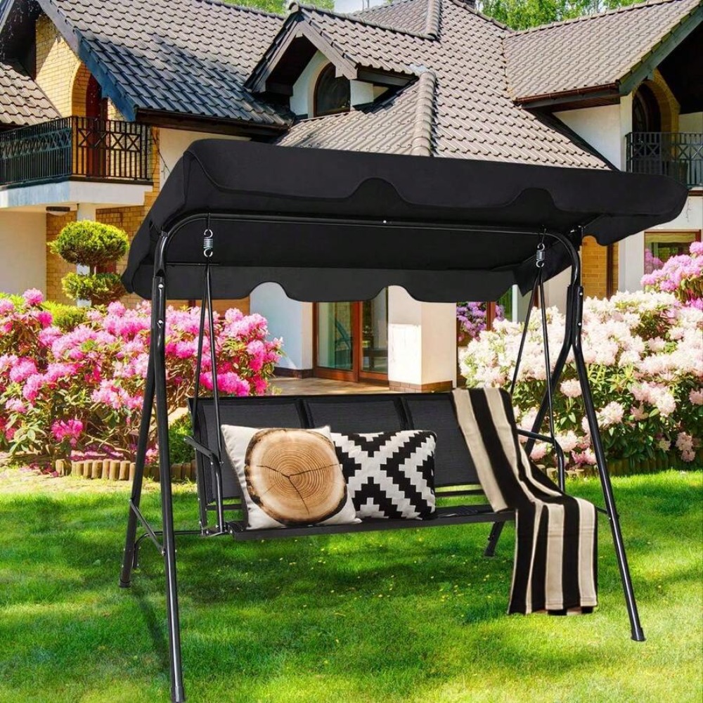 Outdoor Patio Swing Chair with - Garden Swing Chair ulasan dan harga