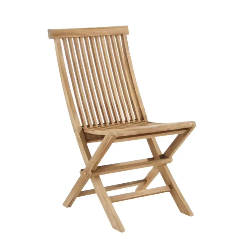Teak Traditional Folding Chair - Outdoor Furniture Miami ulasan dan harga