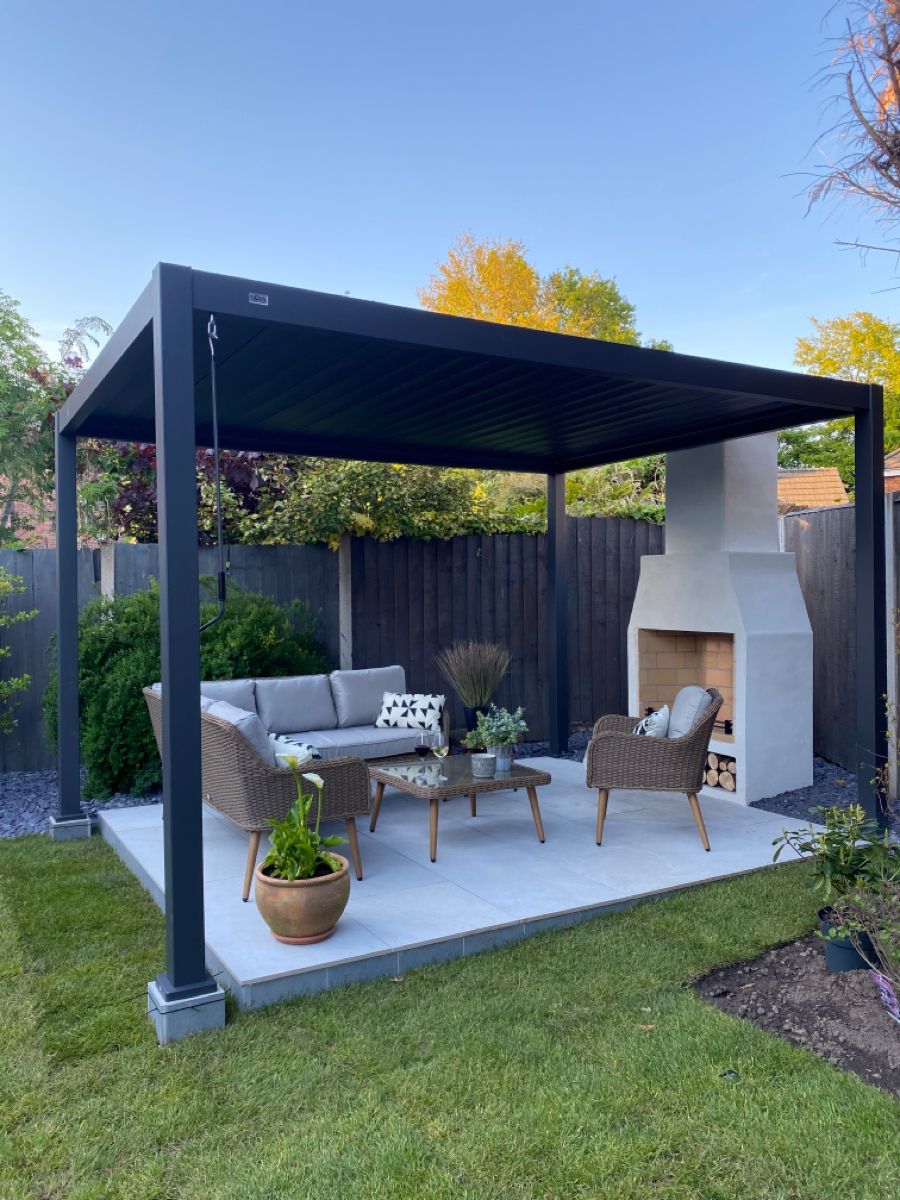 Villa Minimalist Style Outdoor - Outdoor Furniture Aluminum ulasan dan harga