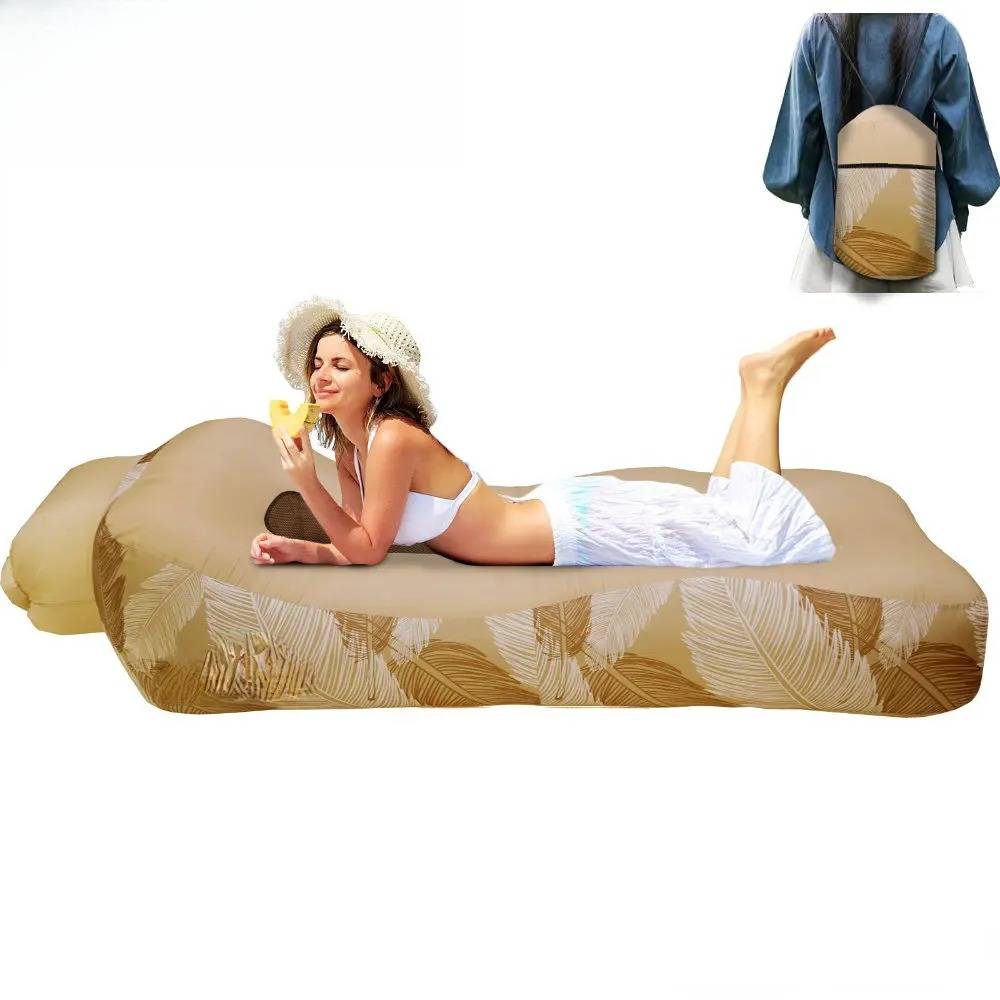 Inflatable Sofa Bed Swimming P - Outdoor Furniture For Pool ulasan dan harga