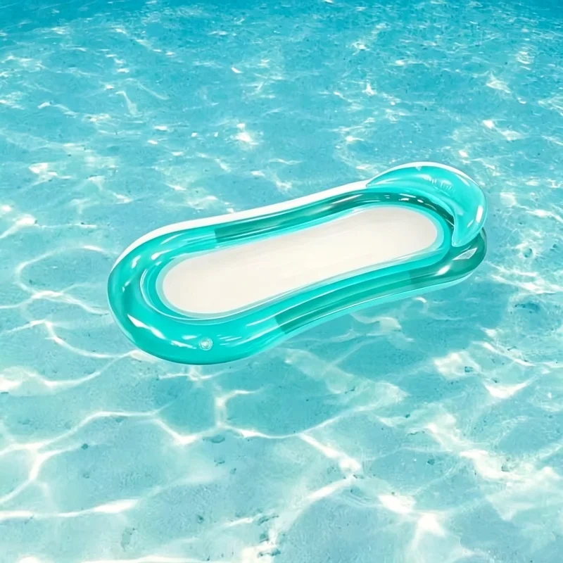 Inflatable Mesh Floating Hammo - Outdoor Furniture For Pool ulasan dan harga