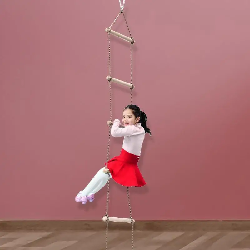 Kids Wooden Ladder Outdoor Act - Garden Swing Chair ulasan dan harga