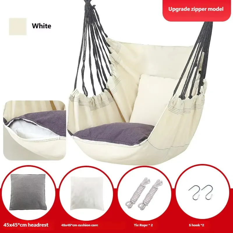 Canvas Hammock Swing Chair wit - Garden Swing Chair ulasan dan harga